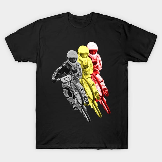 german bmx T-Shirt by rickylabellevie